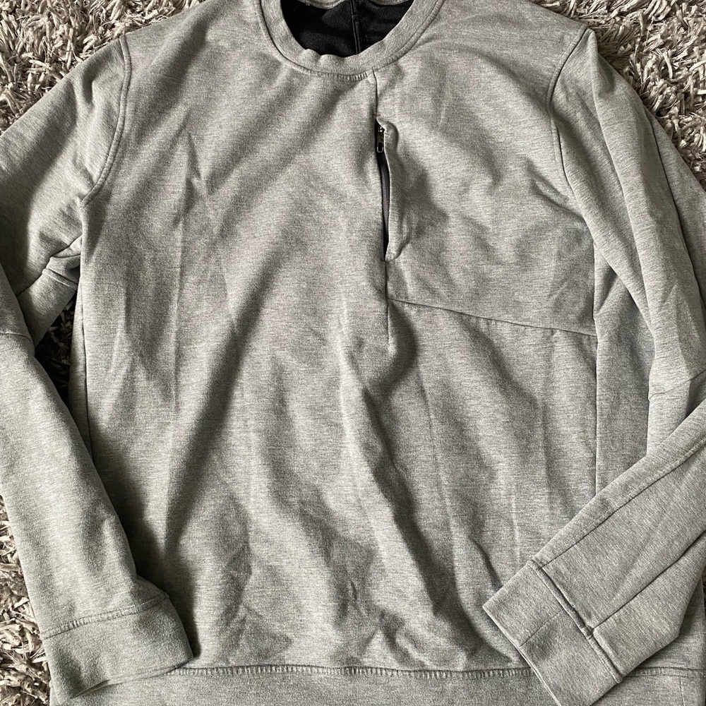 Lululemon Crewneck Sweatshirt with Zip Pocket mens XL